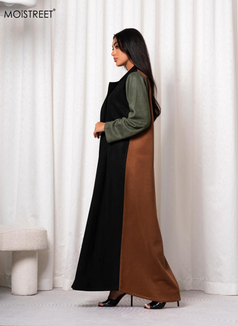 MOiSTREET Handmade Barbie Crepe Abaya - Image 2