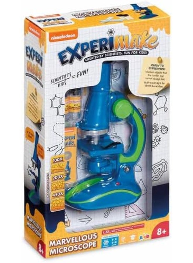 ADDO Experimake Marvellous Microscope V2 Battery Operated, Stem Toys, Science Toys, Educational & Learning Toy, Gift For Kids And Science Lover - Image 1