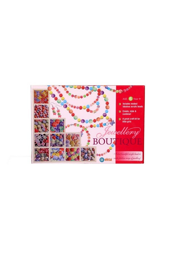 إيكتا EKTA - Jewellery Boutique (كبير)، متعدد الألوان، أكريليك - Image 3