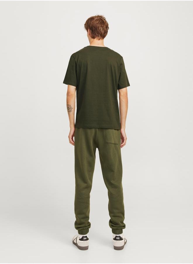 JJ Rebel by Jack & Jones Loo Detail Crew Neck T-Shirt  - Image 4