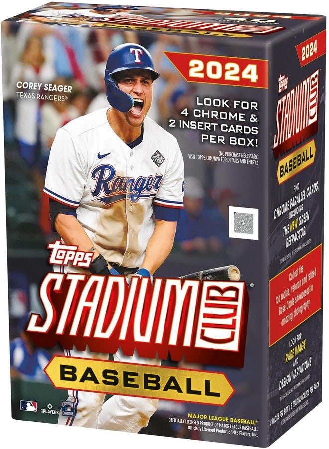 Topps Topps 2024 Stadium Club Baseball Factory Sealed Value Box - Baseball Wax Packs  - Image 1