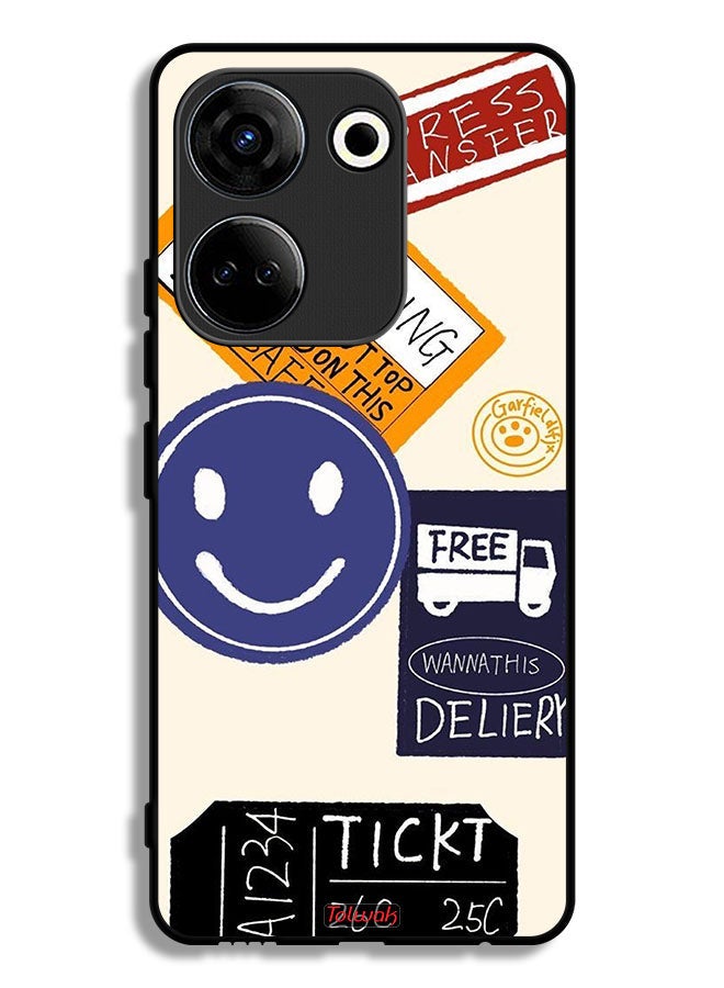 Tolwak Tecno Camon 20 Protective Case Cover Free Express Transfer Sticker - Image 1