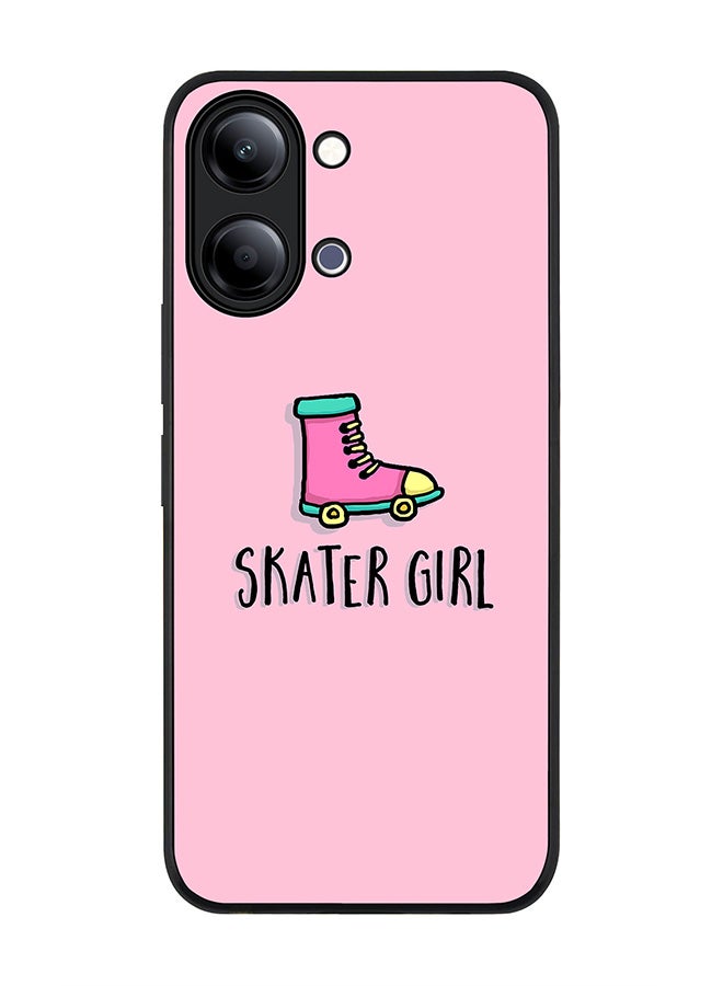 Stylizedd For vivo Y21 / Y11 Case,Slim fit Camera Protection, Shockproof Thin Phone cover  - Skater Girl - Image 1