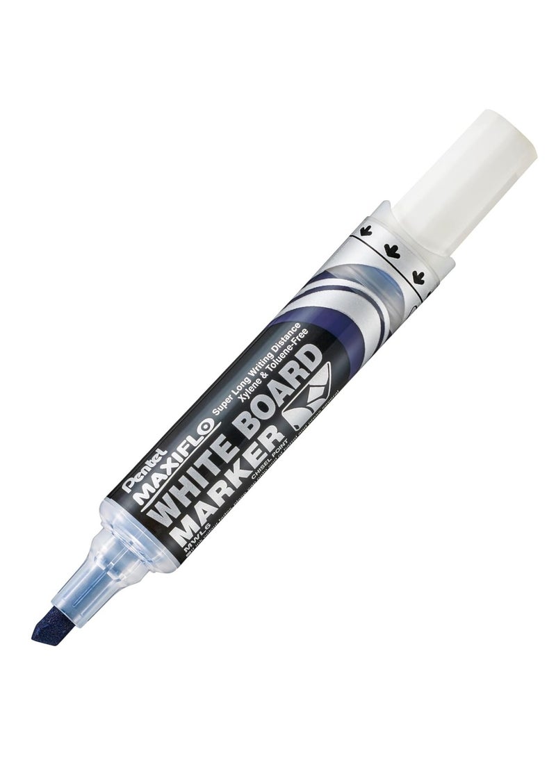 Pentel 4-Piece Maxiflo Whiteboard Erasable Markers Chisel Tip Multicolour - Image 3