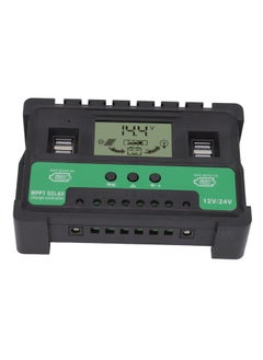 Thoraya Solar Controller 12V 24V Charge Discharge PV Regulator LCD Display Dual USB Output 40A  - Image 2