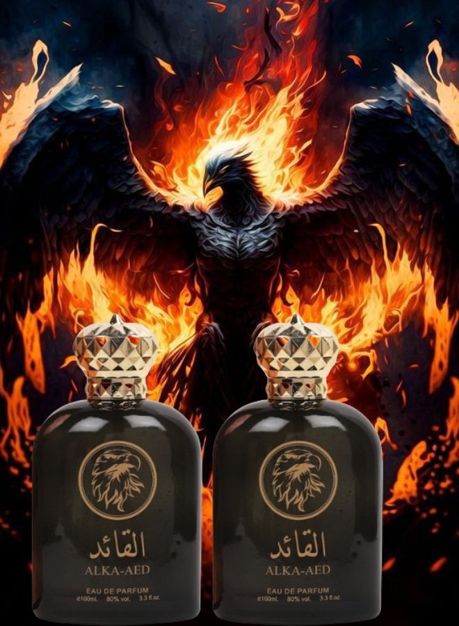 الفخر 2 قطع عطر القائد 100مل - Image 1