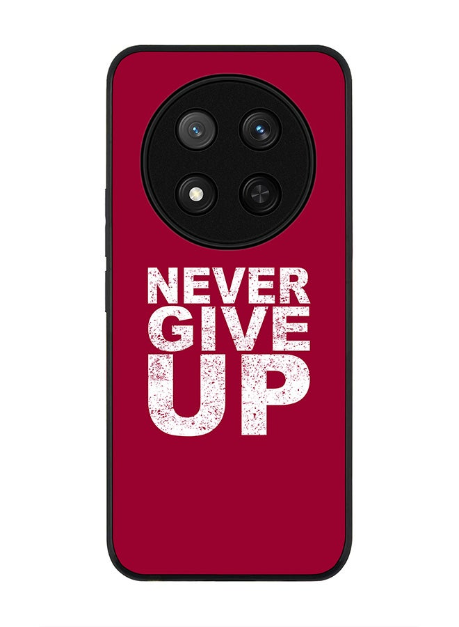 Stylizedd For Honor X9c / Honor Magic7 Lite 5G Case,Slim fit Camera Protection, Shockproof Thin Phone cover  - Never ever give up - Image 1