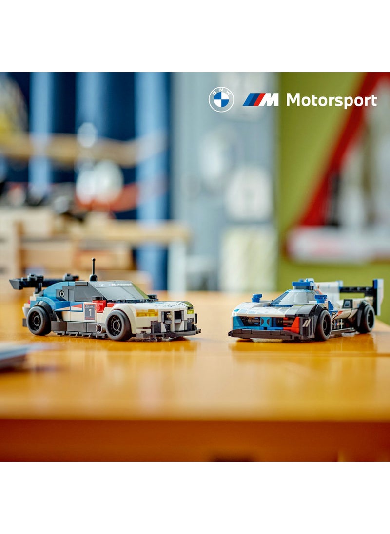 LEGO Speed Champions BMW M4 GT3 & BMW M Hybrid V8 Race Cars 76922 (676) Pieces  - Image 3