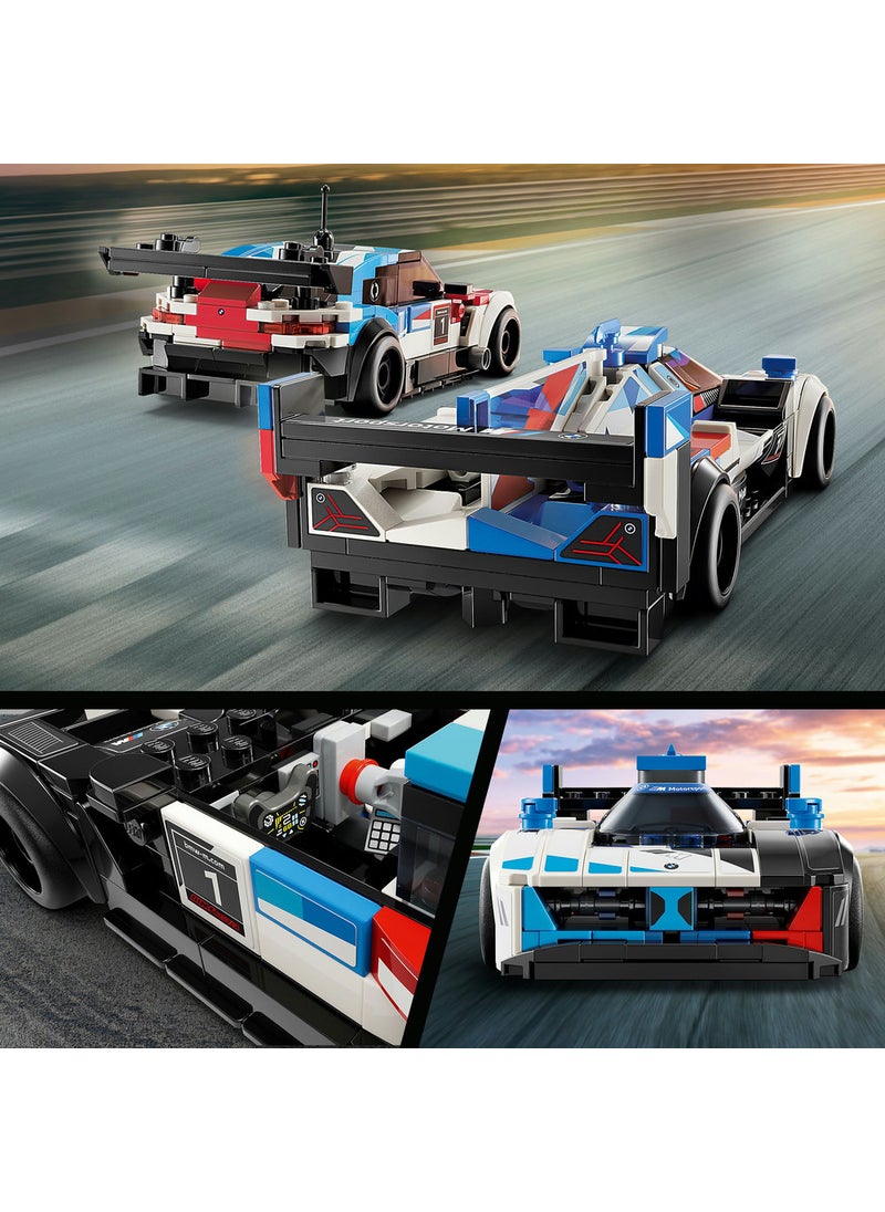LEGO Speed Champions BMW M4 GT3 & BMW M Hybrid V8 Race Cars 76922 (676) Pieces  - Image 5