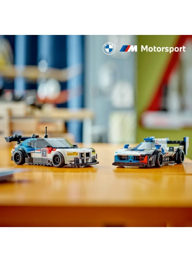 LEGO Speed Champions BMW M4 GT3 & BMW M Hybrid V8 Race Cars 76922 (676) Pieces