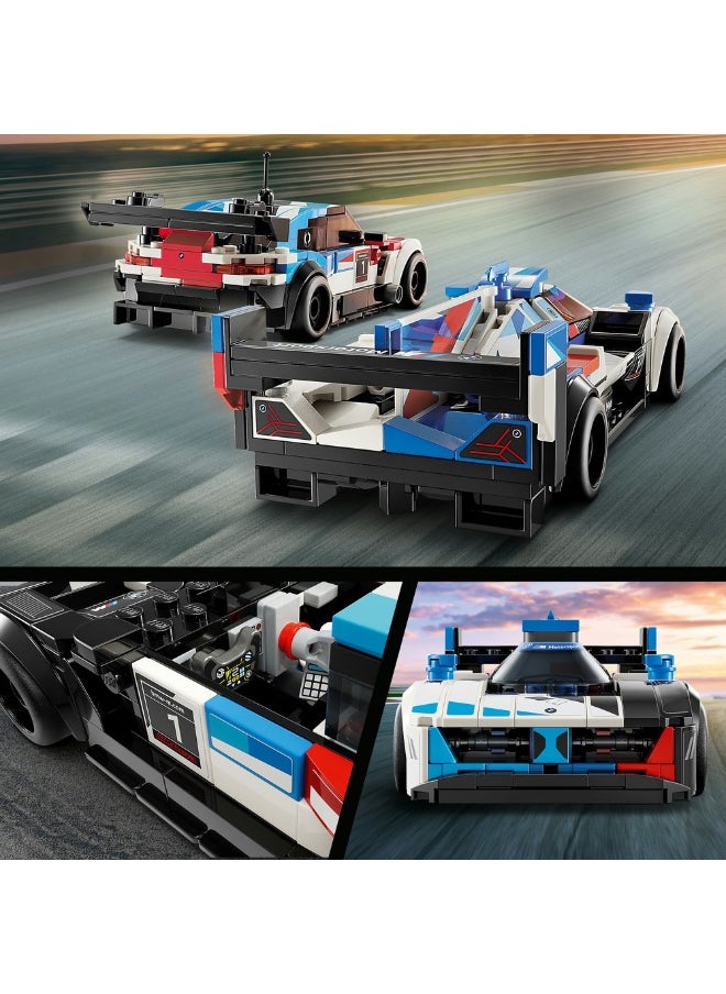 LEGO Speed Champions BMW M4 GT3 & BMW M Hybrid V8 Race Cars 76922 (676) Pieces  - Image 5