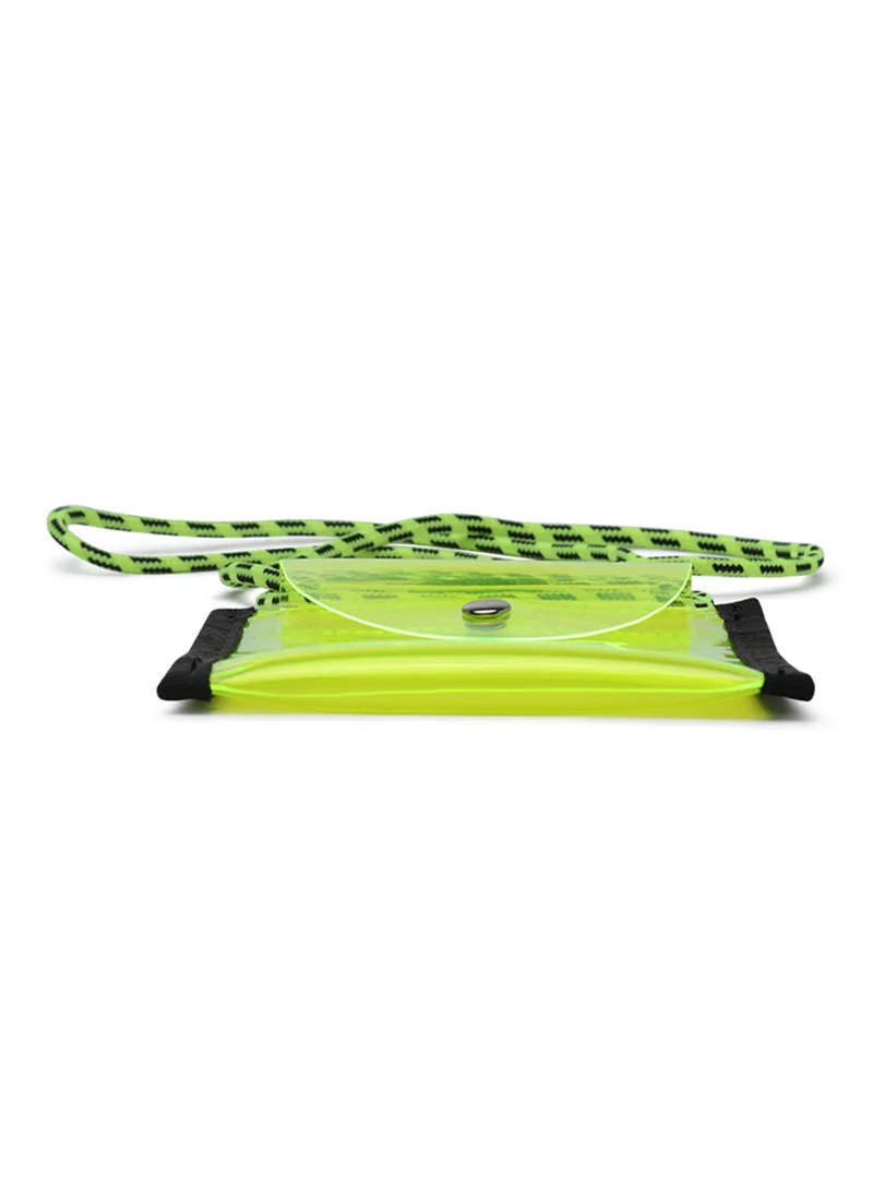 London Rag Clear sling bag in Yellow