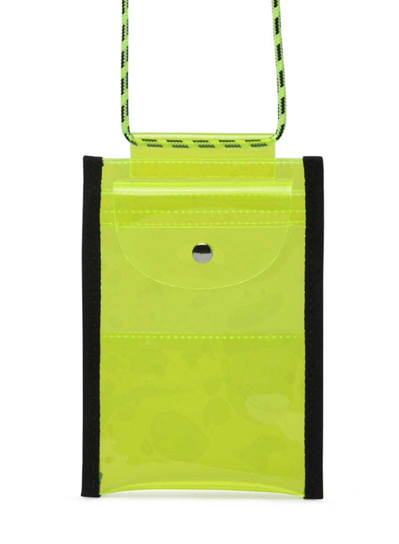 لندن راج حقيبة شفافة باللون الأصفر - Image 4