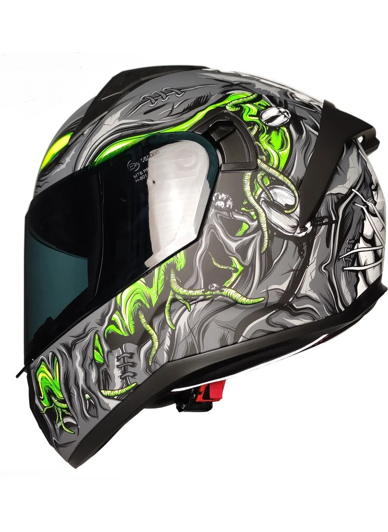 MTS M-801-SNAKE Zombies White Helmet