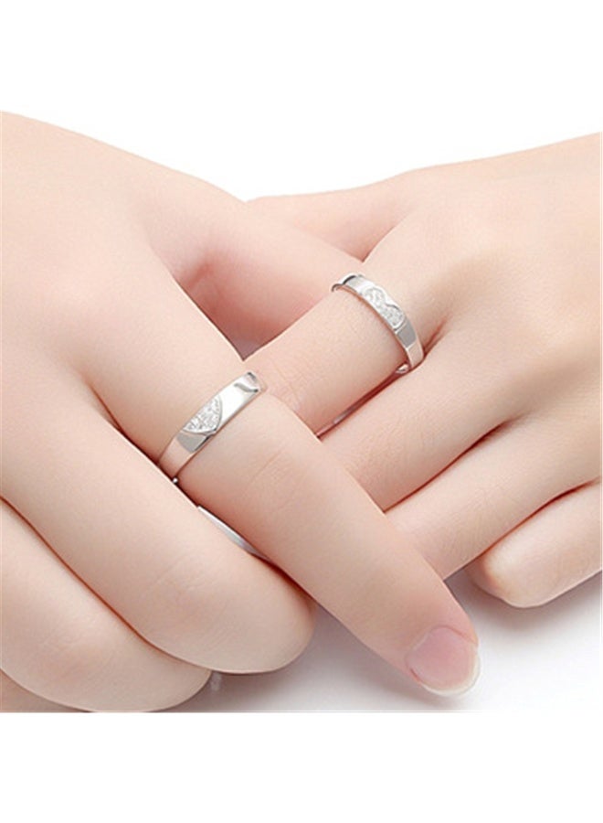 KUYING Fashion Niche High-End Personalized Adjustable Ring  - Image 2