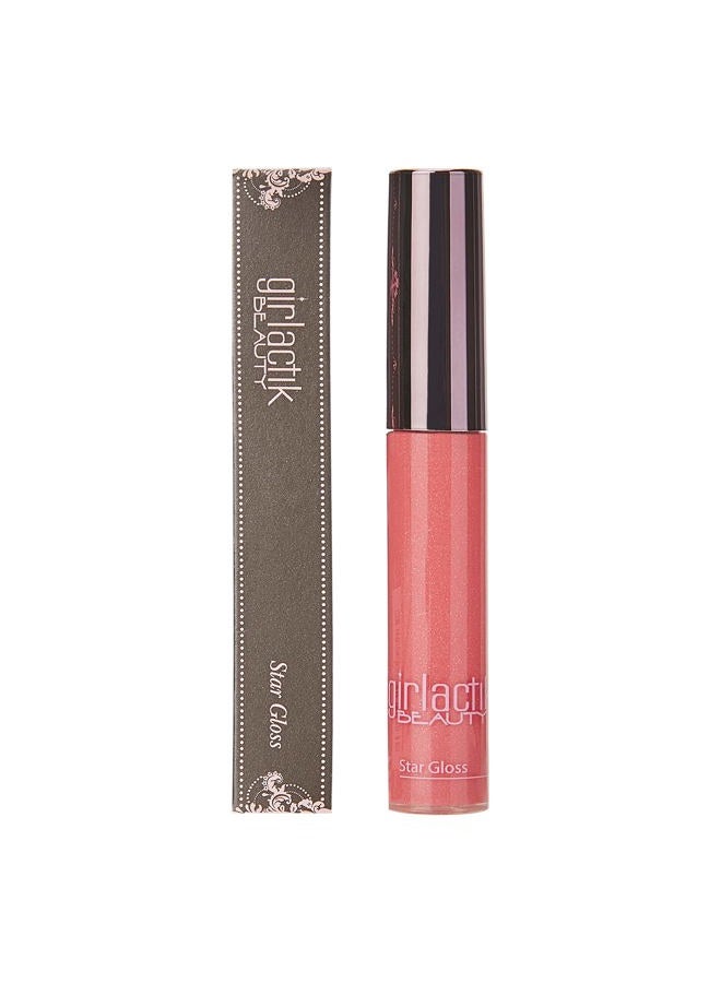 girlactik Star Gloss Lip Gloss - Bella (Natural pink w/sparkles) - 7 g / .24 oz - Image 4