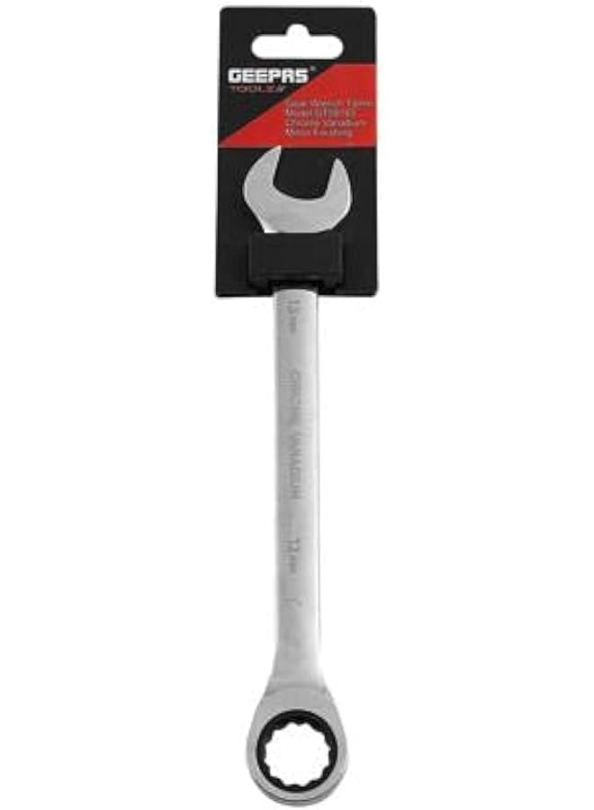 GEEPAS Gear Wrench With Plastic Hanger 13 Mm Size - Image 1
