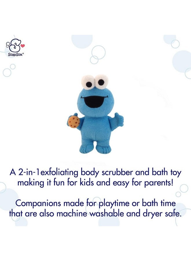 SoapSox-Cookie Monster-Baby Bath Scrub-Refillable Bubble Bath Sponge Toys for Babies-Machine Washable - Image 5