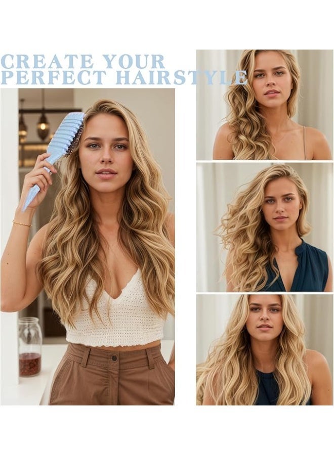 Brush for styling curly hair, detangling brush for wet and dry hair, the essential tool for shaping and styling your curls, to achieve perfect definition. - Image 4