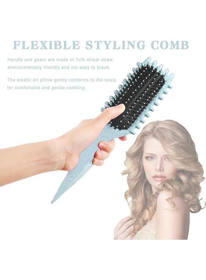 Brush for styling curly hair, detangling brush for wet and dry hair, the essential tool for shaping and styling your curls, to achieve perfect definition. - Image 5