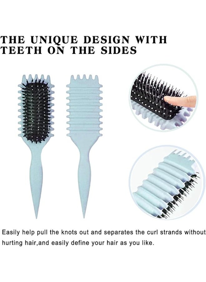 Brush for styling curly hair, detangling brush for wet and dry hair, the essential tool for shaping and styling your curls, to achieve perfect definition. - Image 3