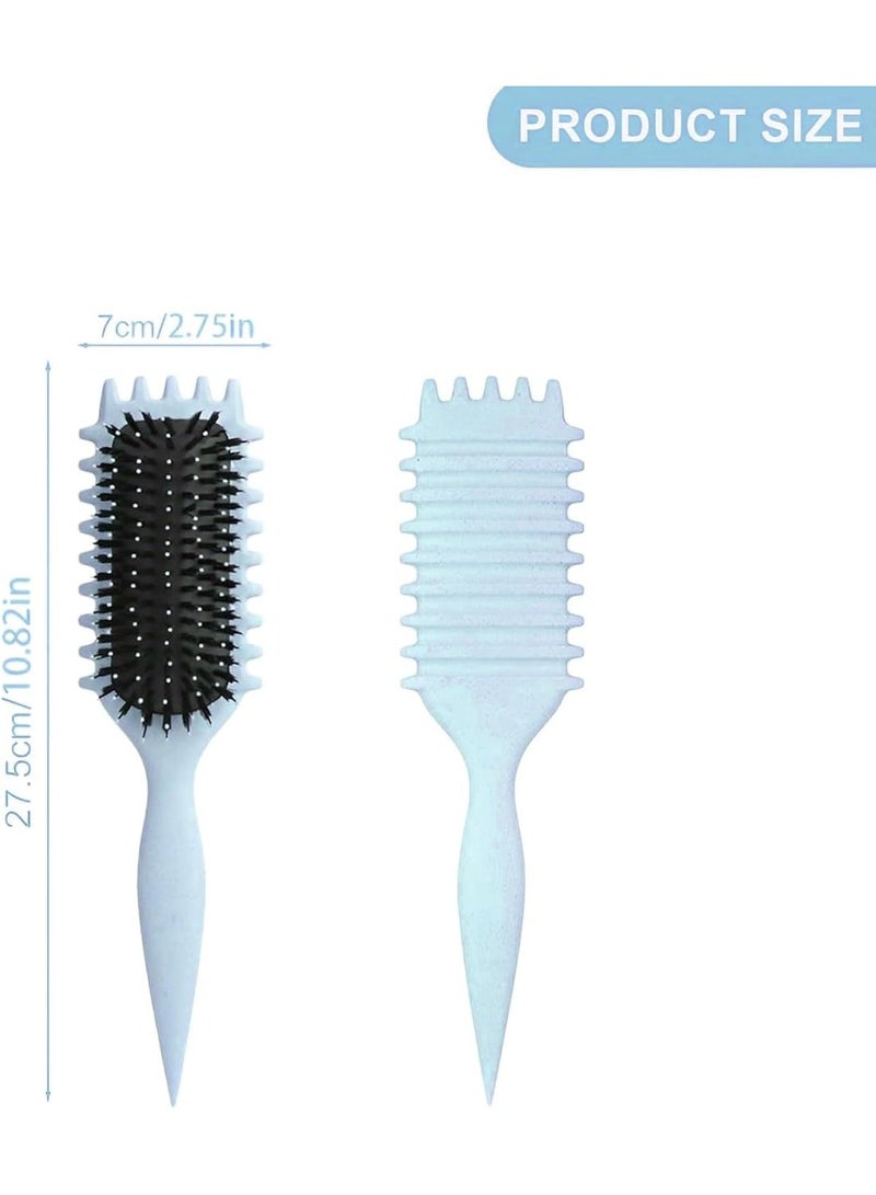 Brush for styling curly hair, detangling brush for wet and dry hair, the essential tool for shaping and styling your curls, to achieve perfect definition. - Image 2