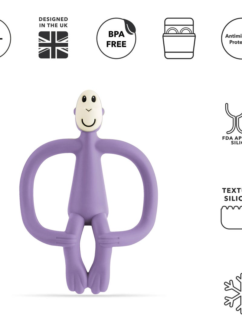 MATCHSTICK MONKEY - Teething Toy Purple - Image 1