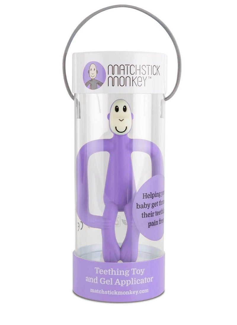 MATCHSTICK MONKEY - Teething Toy Purple - Image 1