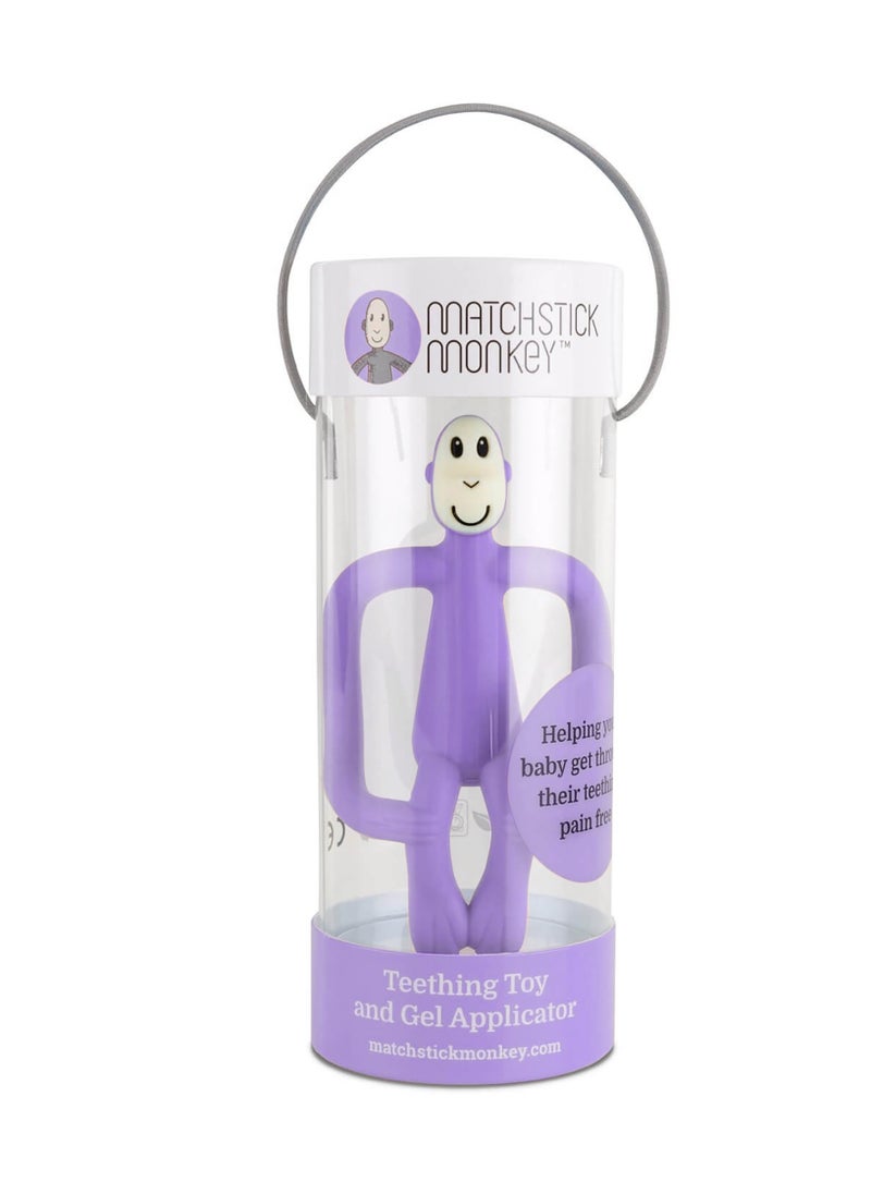 MATCHSTICK MONKEY - Teething Toy Purple - Image 1