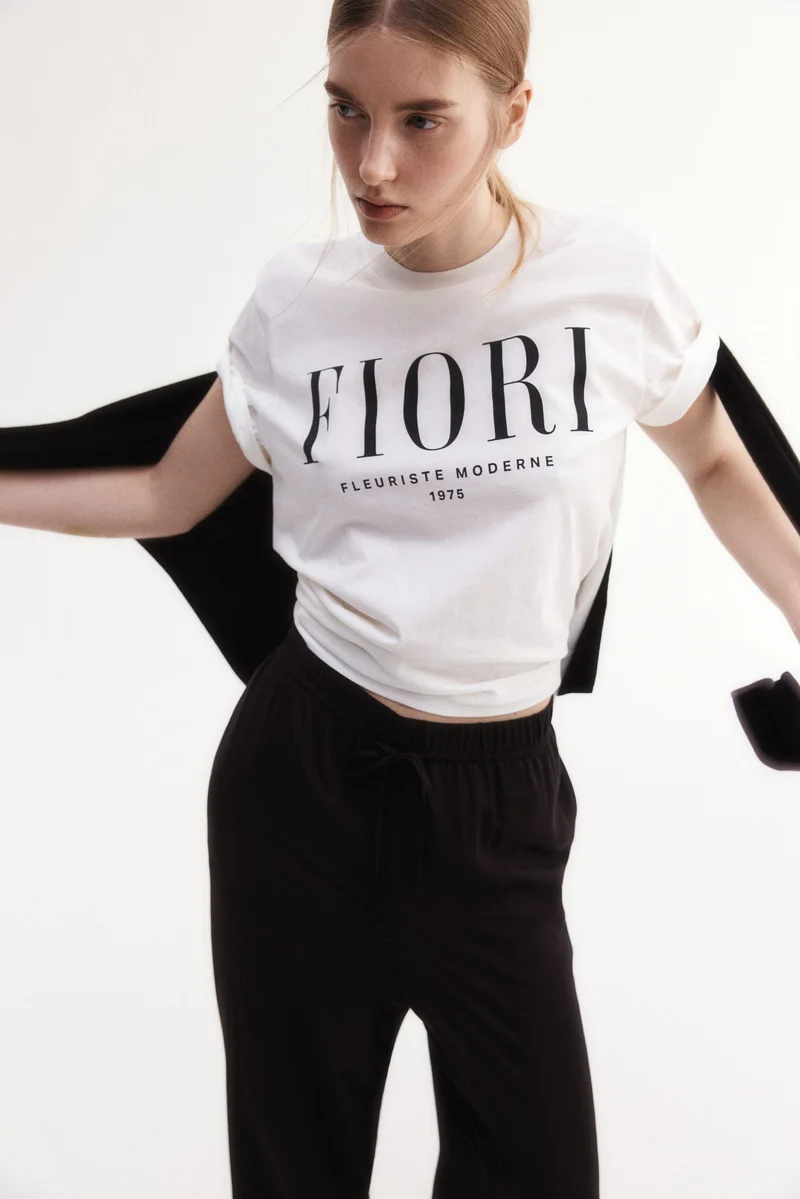 H&M Wide Pull-On Trousers
