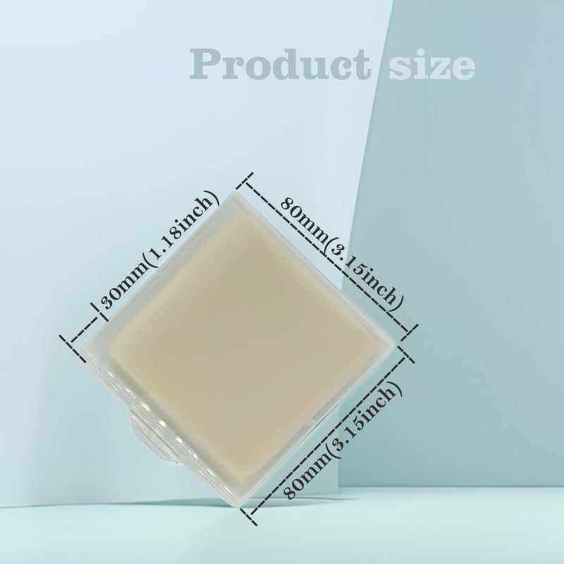 Elimeta Bathroom Soap Dishes for Dr. Squatch Soap, Square Travel Soap Container with Lid, Portable Bar Soap Holder for Shower Soap Dish Box for Traveling Camping Outdoor Elimeta (2pack Clear) - Image 5
