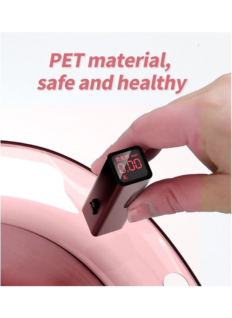 MileMelo Hemorrhoid Sitz Bath Postpartum Care Sitz Bath Medicated Bath Clear/Pink  - Image 5