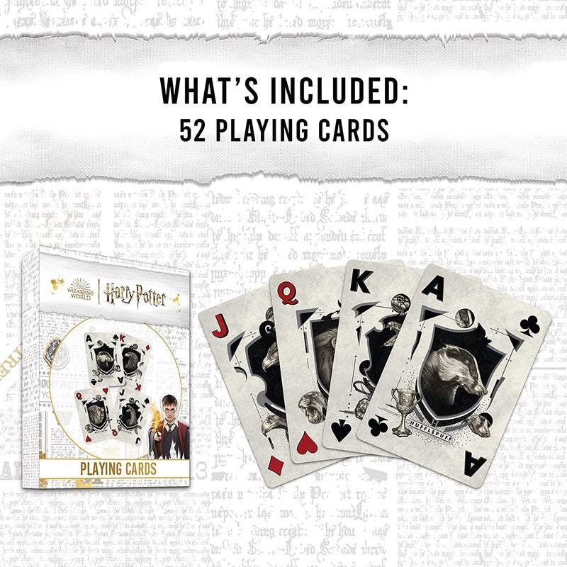 Epic Stuff - Harry Potter - Premium Paper Playing Cards - 100% Pure Paper Cards & Fully Flexible - Image 2
