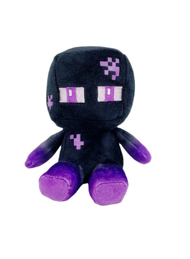 New Minecraft Stuffed Toy Doll Villager Witch Zombie Game Peripheral Doll Rag Doll Ready Stock