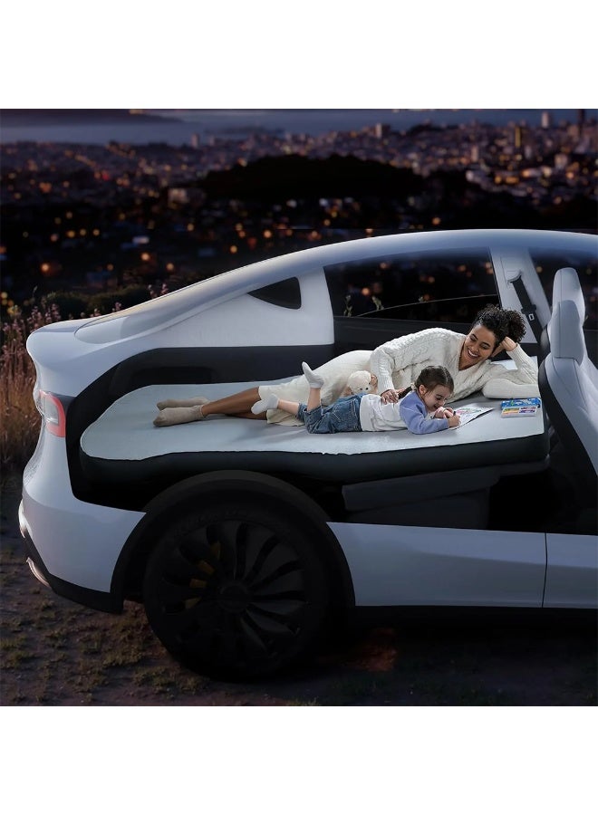 أتش بي أس سرير هوائي للتخييم الخارجي داخل السيارة لتسلا موديل 3 و موديل Y – مصنوع من مادة PVC المتينة - Image 5