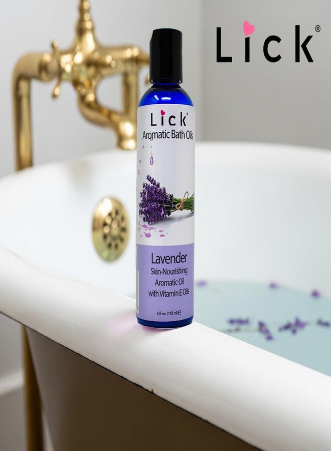 ليك زيت استحمام عطري برائحة اللافندر من ليك - روائح زهرية مهدئة - زيوت عطرية للاسترخاء أثناء الاستحمام، 4 أونصة - Image 3