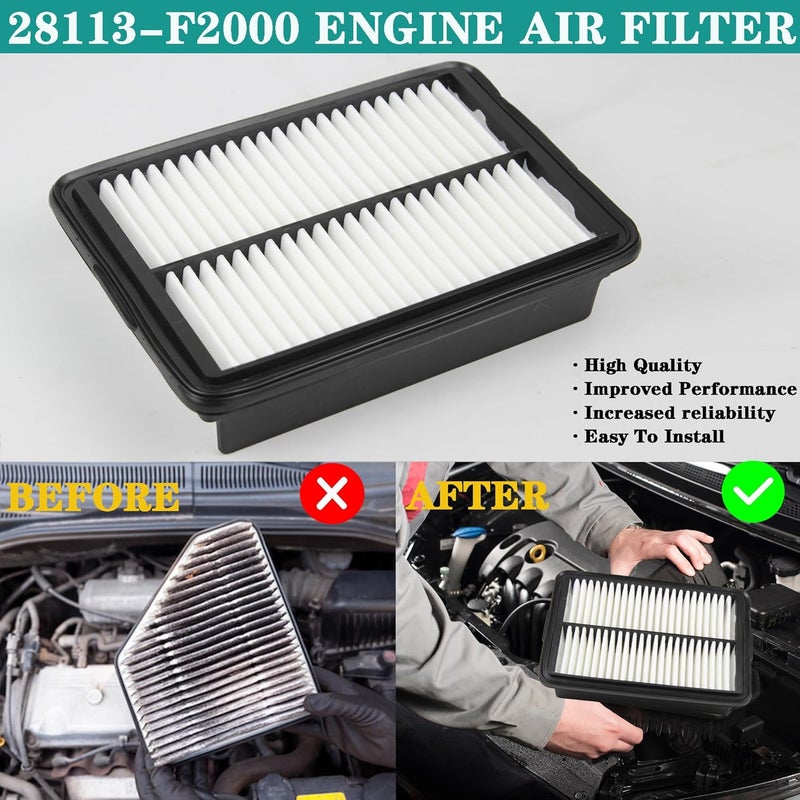 YzusGomumu Engine Air Filter for Hyundai and Kia - Image 3