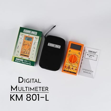 3 DIGIT 3999 COUNTS DIGITAL MULTIMETER KM 801L  - Image 4
