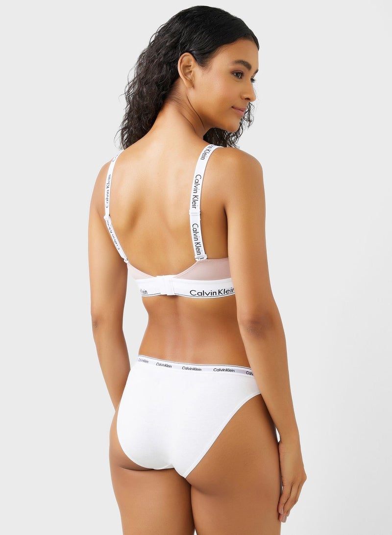 CALVIN KLEIN 3 Pack Logo Band Detail Bikini Briefs  - Image 5