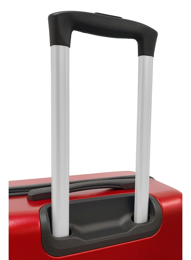 MNUK MANCHESTER Set of 3 Luggage bag| Polycarbonates &amp; ABS Hardside Luggage Trolley with TSA Lock| Double 360Â° 4 Wheeler| Cabin-20 Inch, Medium- 24 Inch, Large-28 Inch| Wine Red