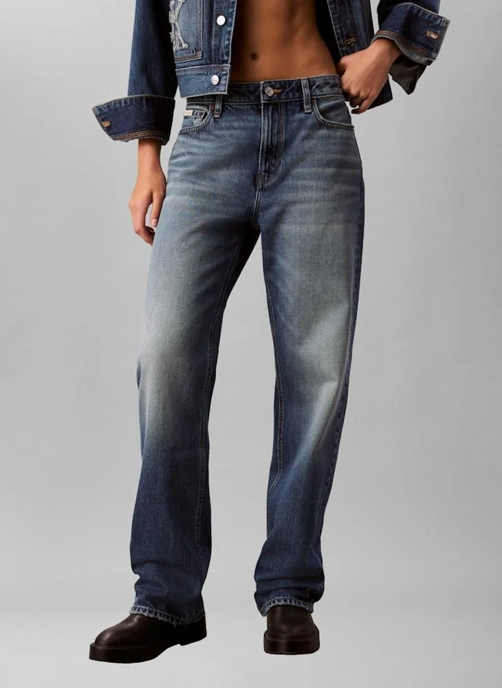 Casual Straight Fit Jeans