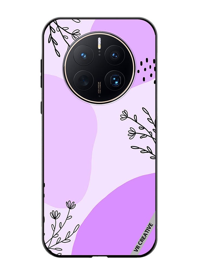 VR CREATIVE Protective Case Cover For Huawei Mate 50 Pro Flower Design Multicolour - Image 1