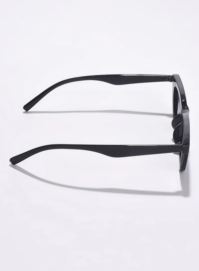 Haute Sauce  Black Lens Black Cateye Sunglasses  | Best Price UAE