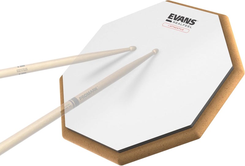 EVANS لوحة تمرين الطبول إيفانز ريل فيل أتاكتايل - 10 بوصة - Image 4