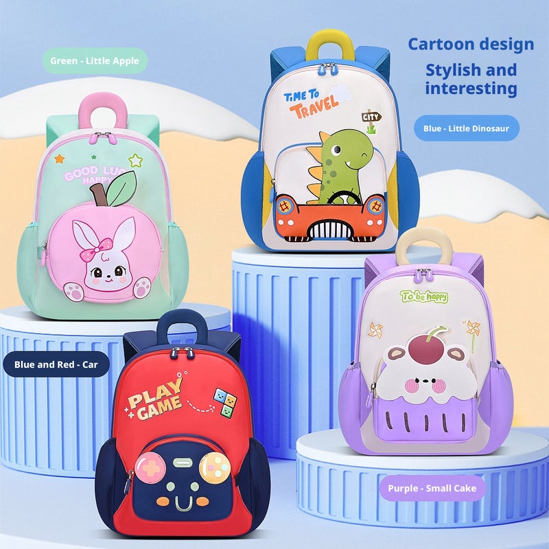 Sesame Baby Kindergarten Cartoon Kids Backpack 3-6 Years Lightweight Cute - Image 2