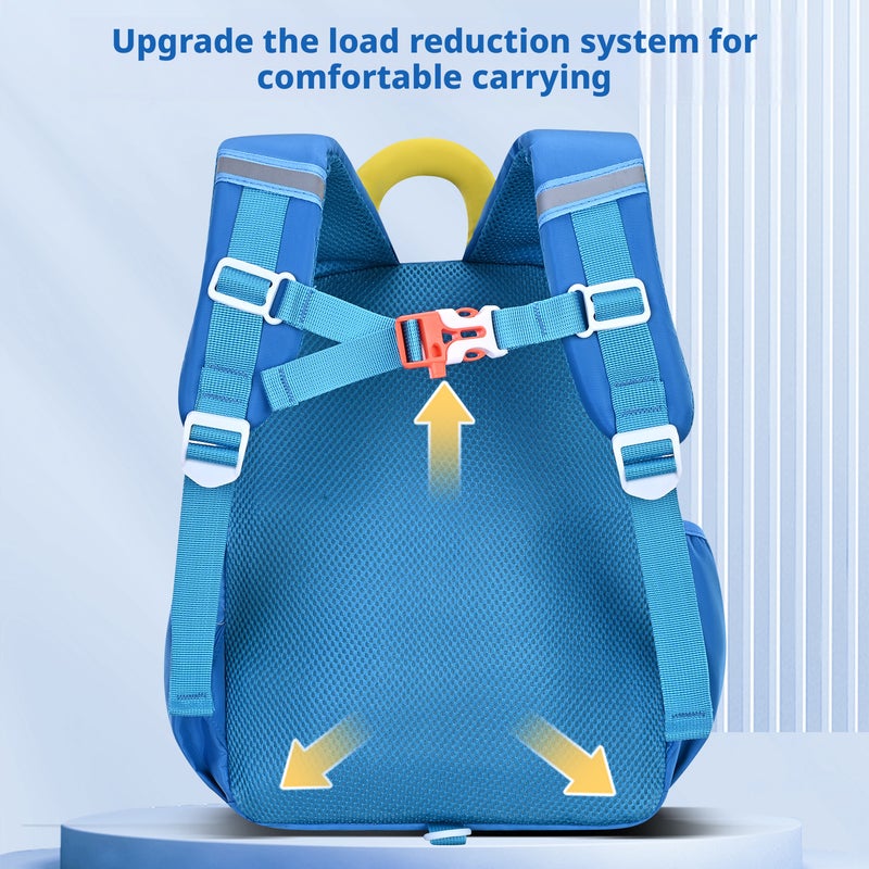 Sesame Baby Kindergarten Cartoon Kids Backpack 3-6 Years Lightweight Cute - Image 3