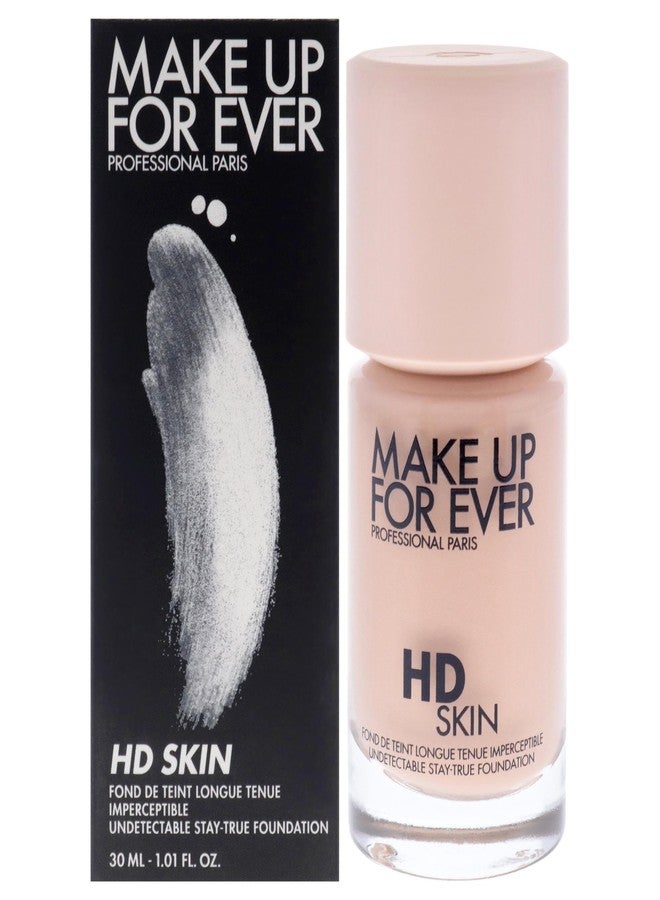 MAKE UP FOR EVER HD Skin Undetectable Longwear Foundation - 1R12 by Make Up For Ever for Women - 1 oz Foundation - Image 1