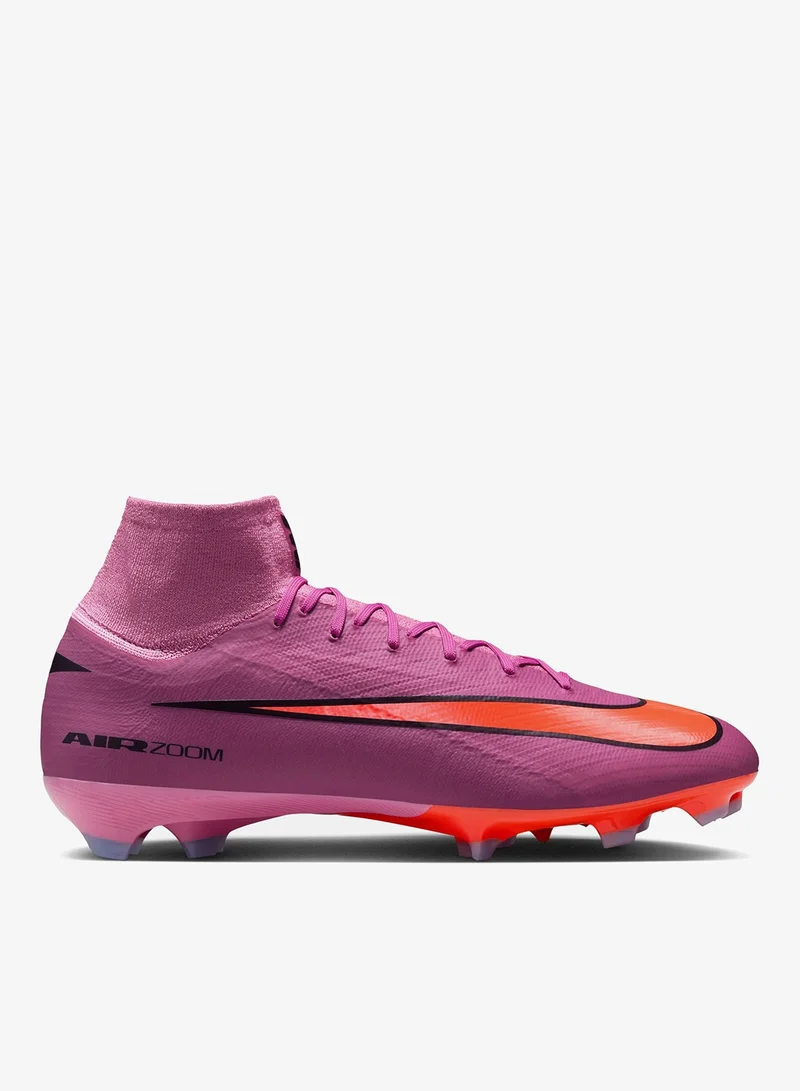 Men's Mercurial Superfly 10 Pro Firm Ground High-Top Football Shoes
