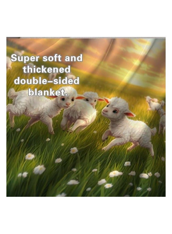 general Children's or student cartoon flannel thin blanket (warm and comfortable, suitable for sleep, games) 100cm*150cm - 448 - Image 3