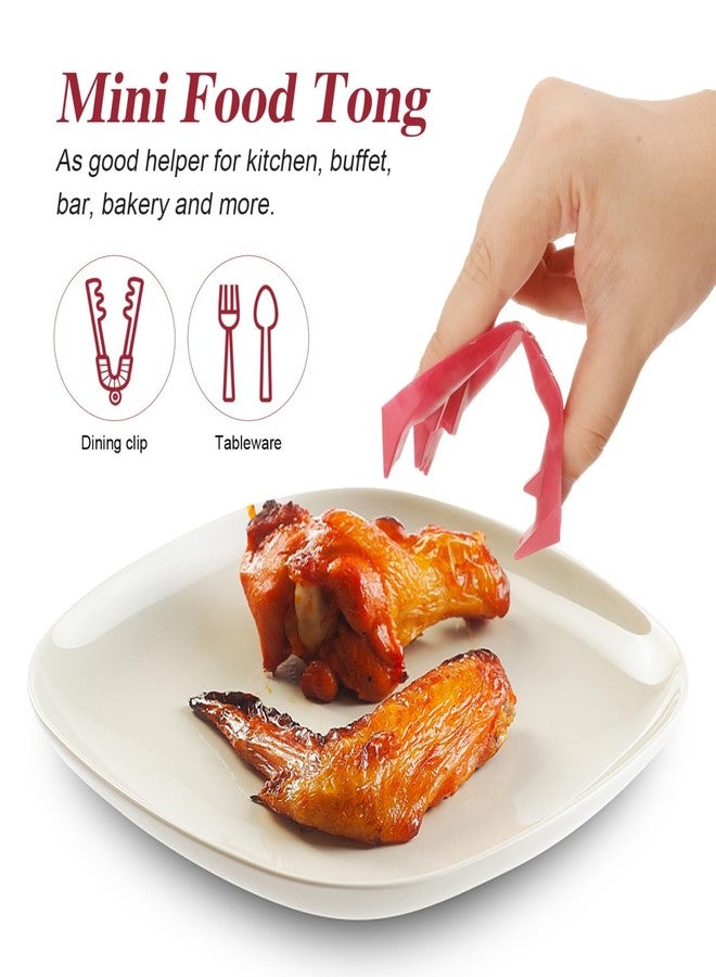 PRETYZOOM 12pcs Tongs scald Clips Finger Protectors Home Kitchen Restaurant Meal Prep Eating Utensils - Image 3